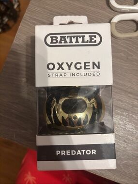 BATTLE Oxygen Predator mouthpiece — Gold and Black new in sealed box